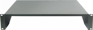 2RU 12 Inch Rack Shelf - Solid - A